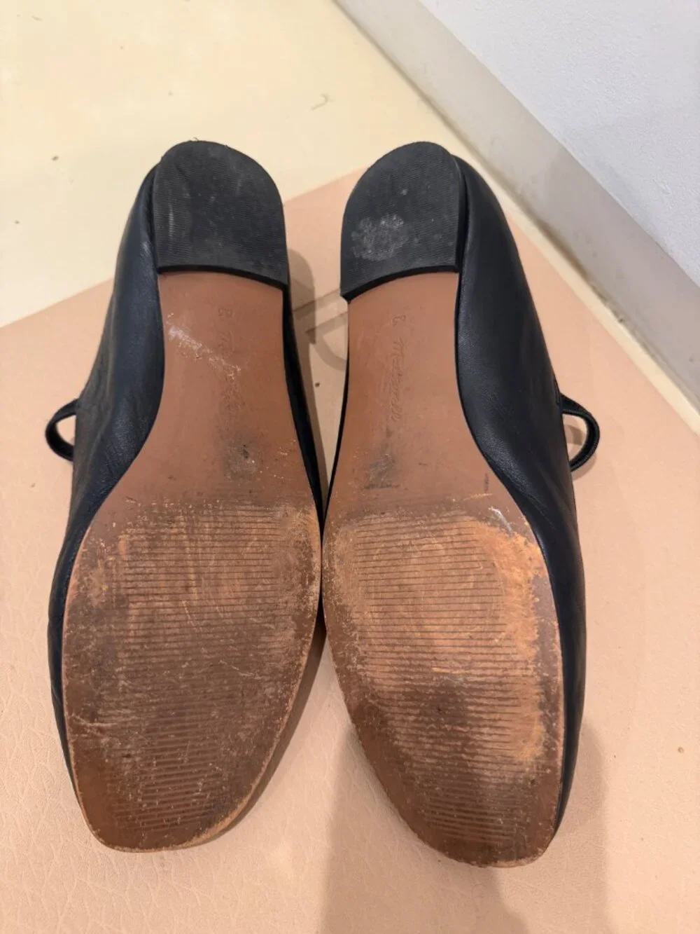 Madewell Greta Mary Jane Flats Black 6.5